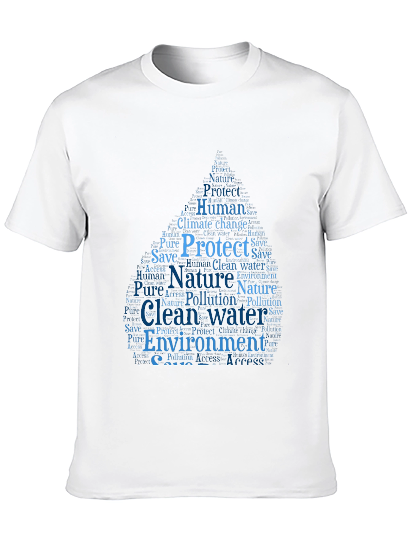 Environment Protect T-Shirt - Climate Change Awareness