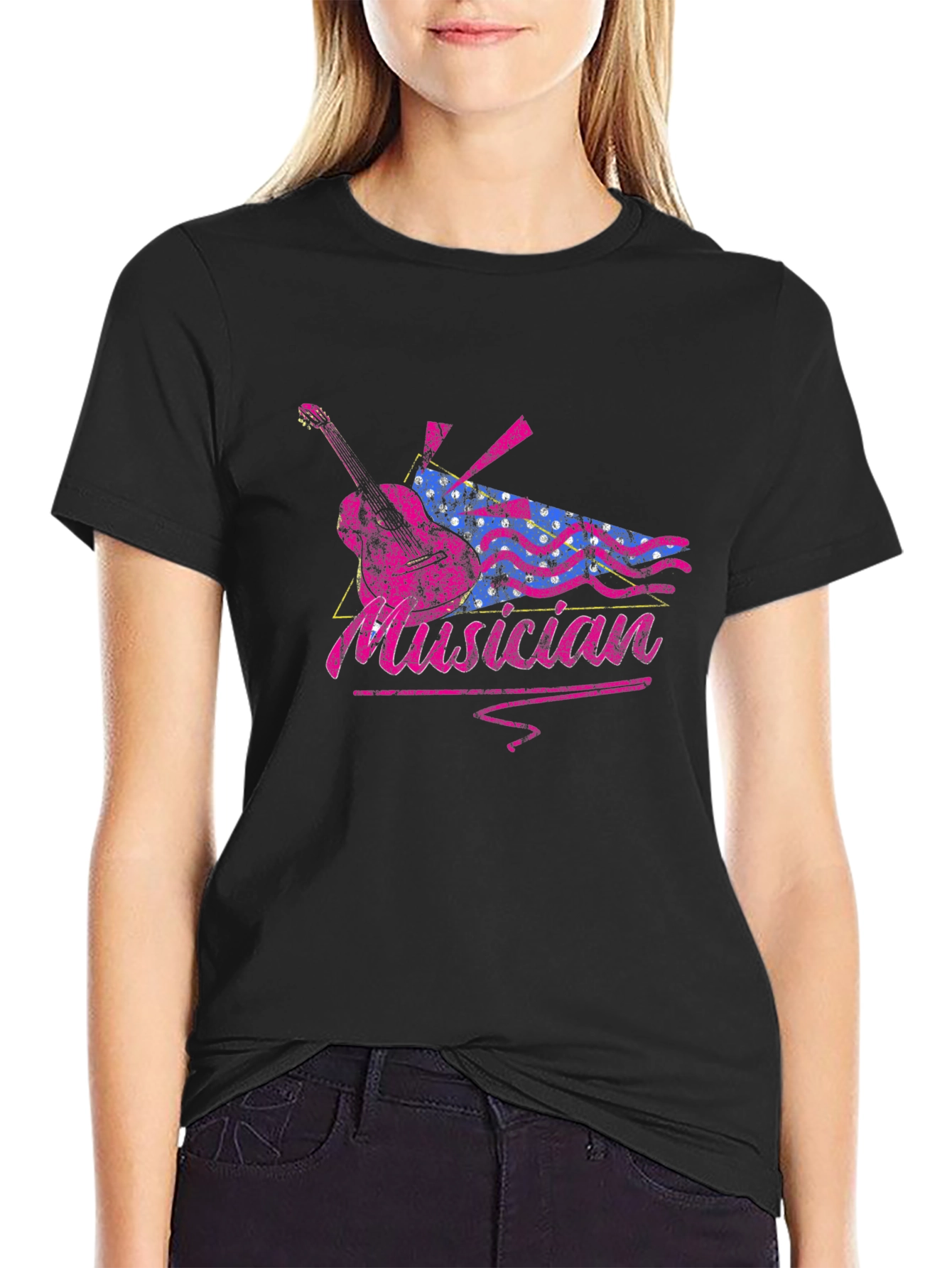 Musician Black T-Shirt