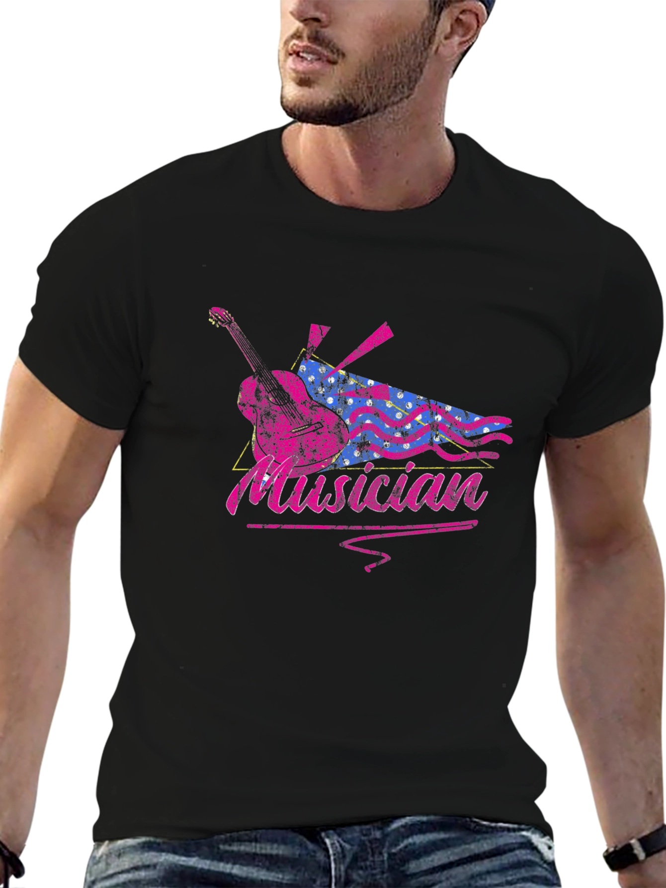 Musician Black T-Shirt