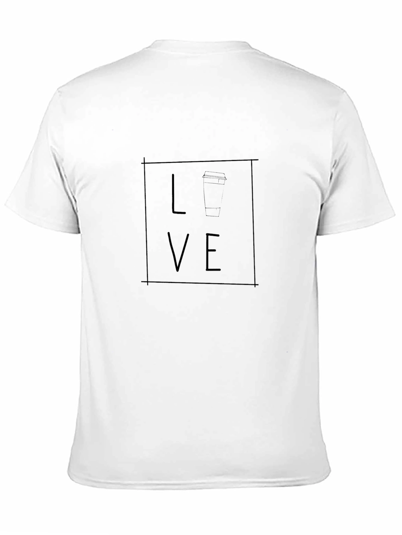 Love Coffee Black Tee Shirt