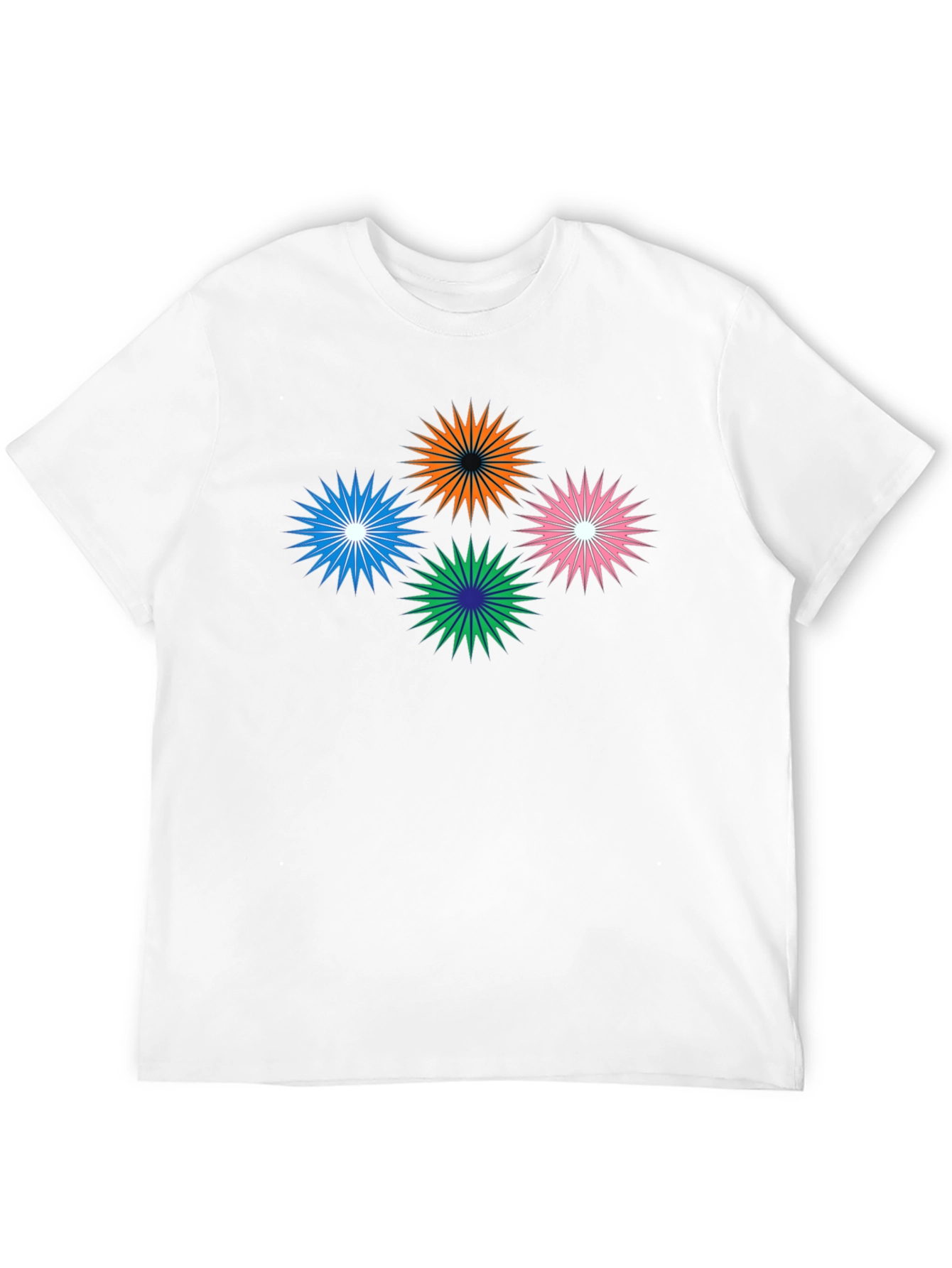 Starburst Graphic Black T-Shirt