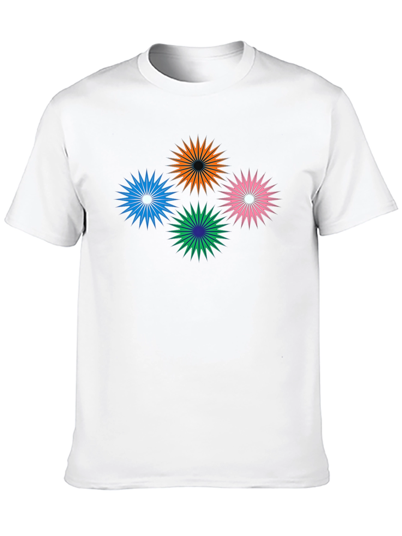 Starburst Graphic Black T-Shirt