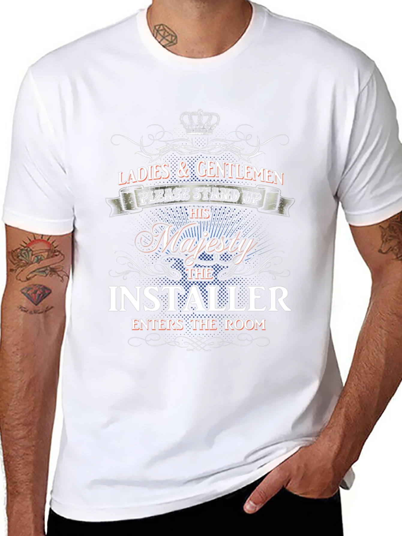 His Majesty The Installer T-Shirt