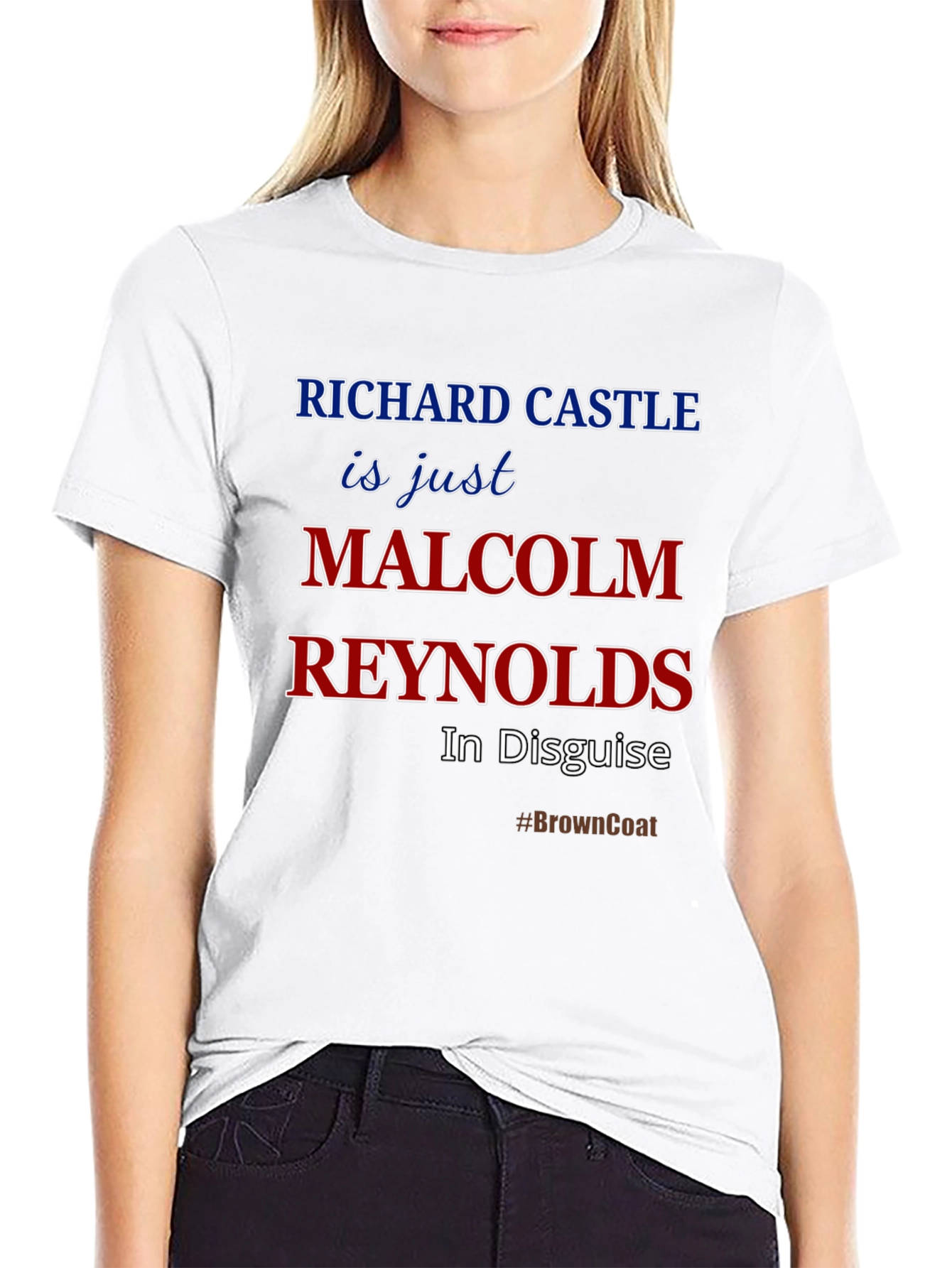 Richard Castle Malcolm Reynolds T-Shirt