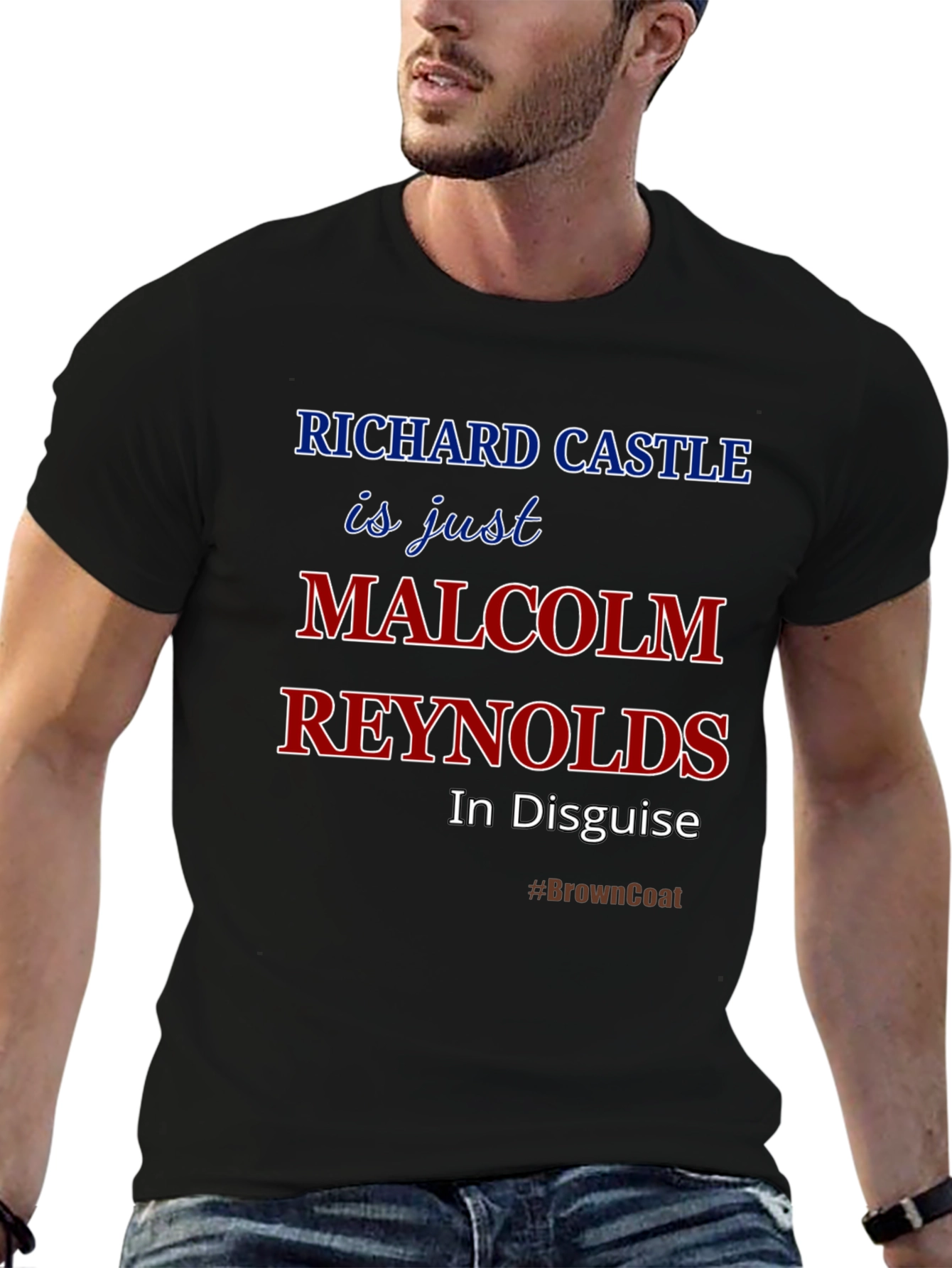 Richard Castle Malcolm Reynolds T-Shirt