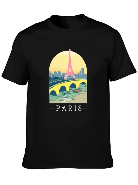Paris Eiffel Tower Graphic Tee