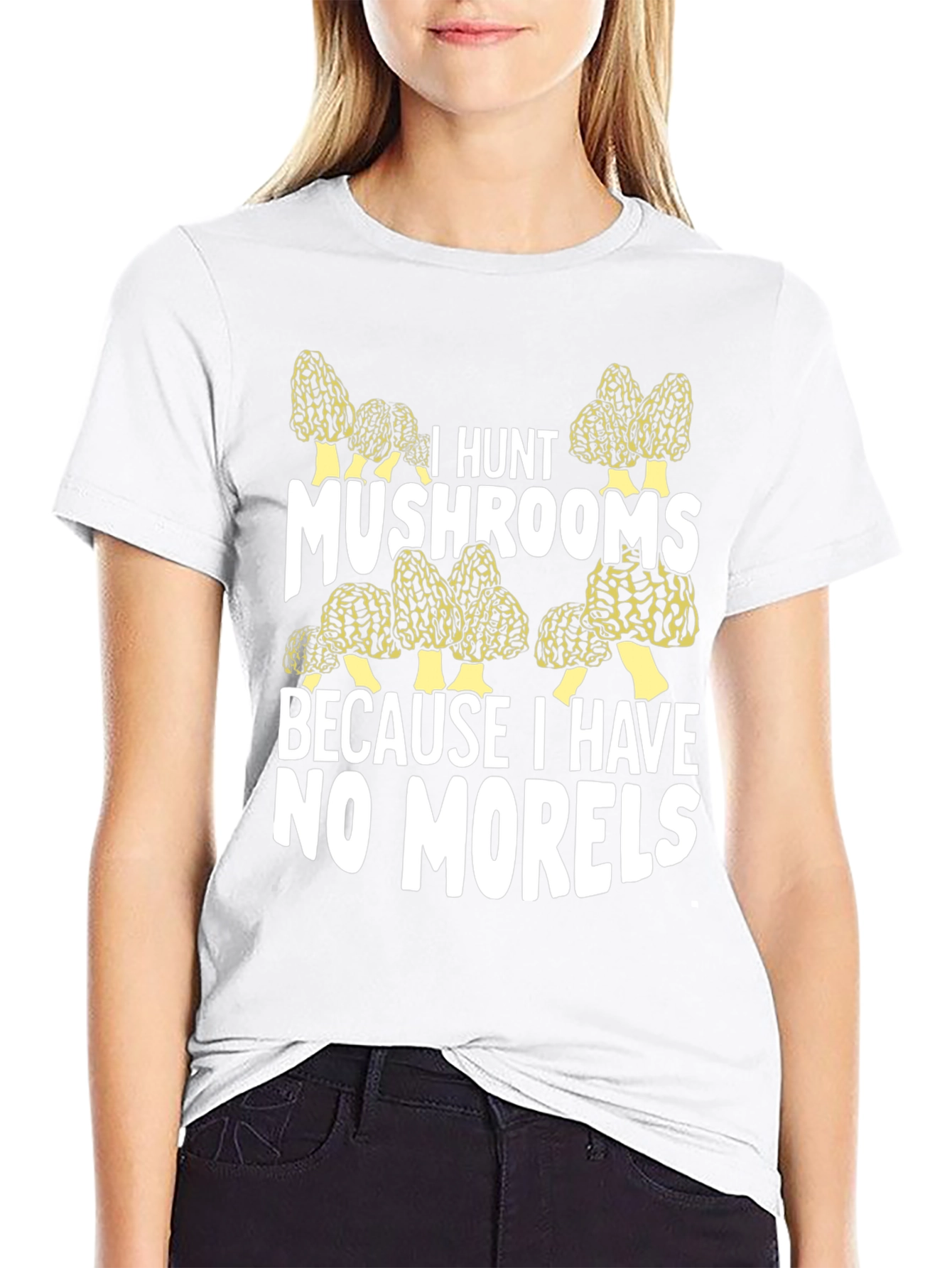 Mushroom Hunting T-Shirt - No Morels