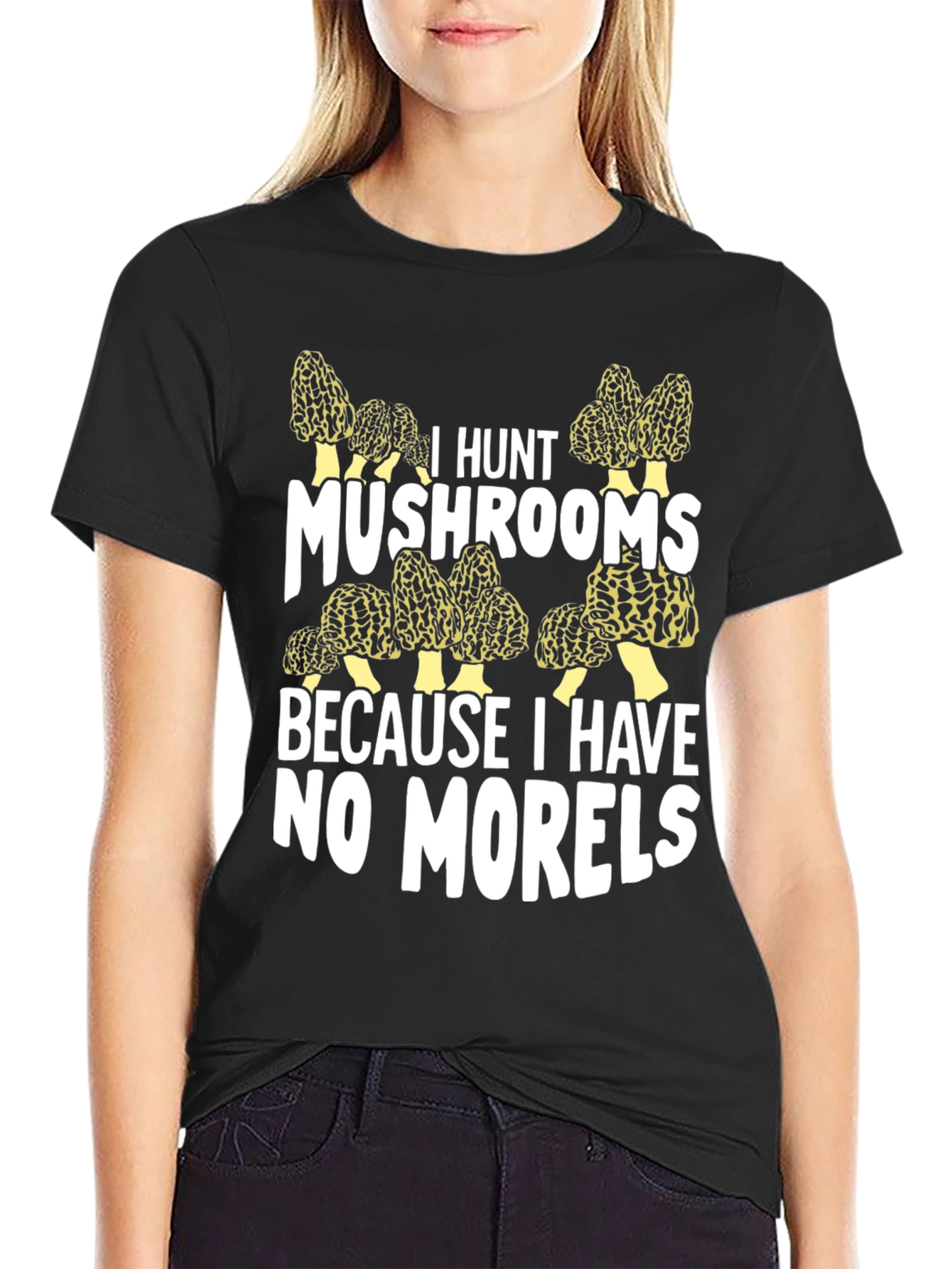 Mushroom Hunting T-Shirt - No Morels
