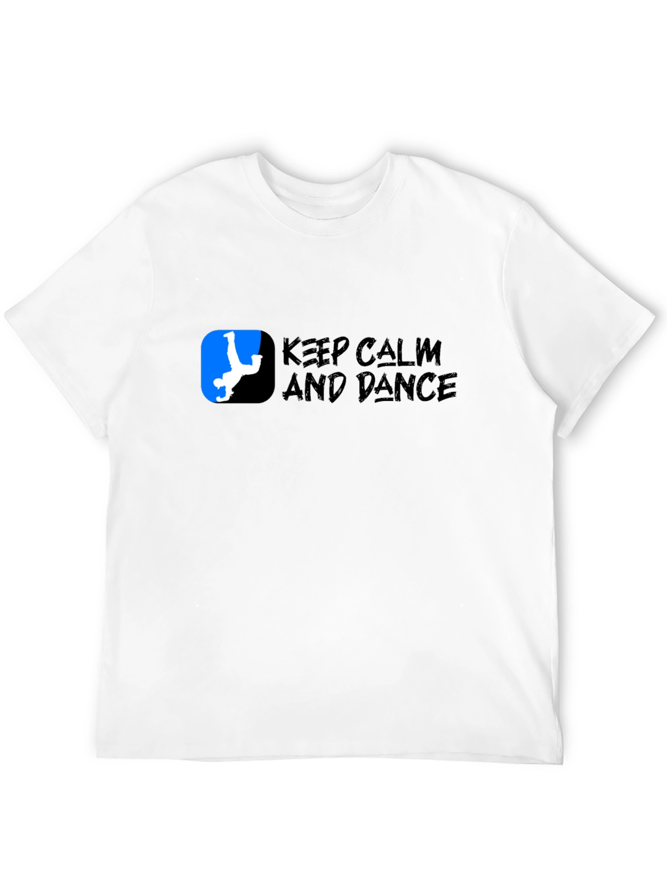 Keep Calm and Dance Black T-Shirt