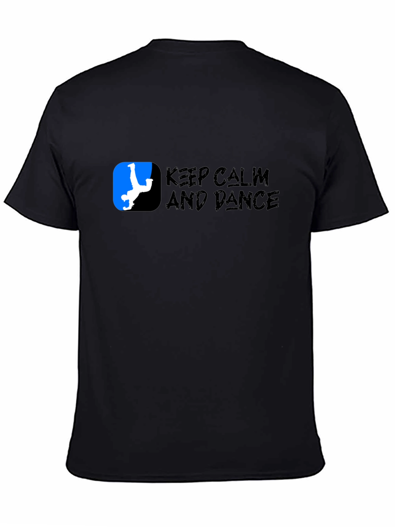 Keep Calm and Dance Black T-Shirt