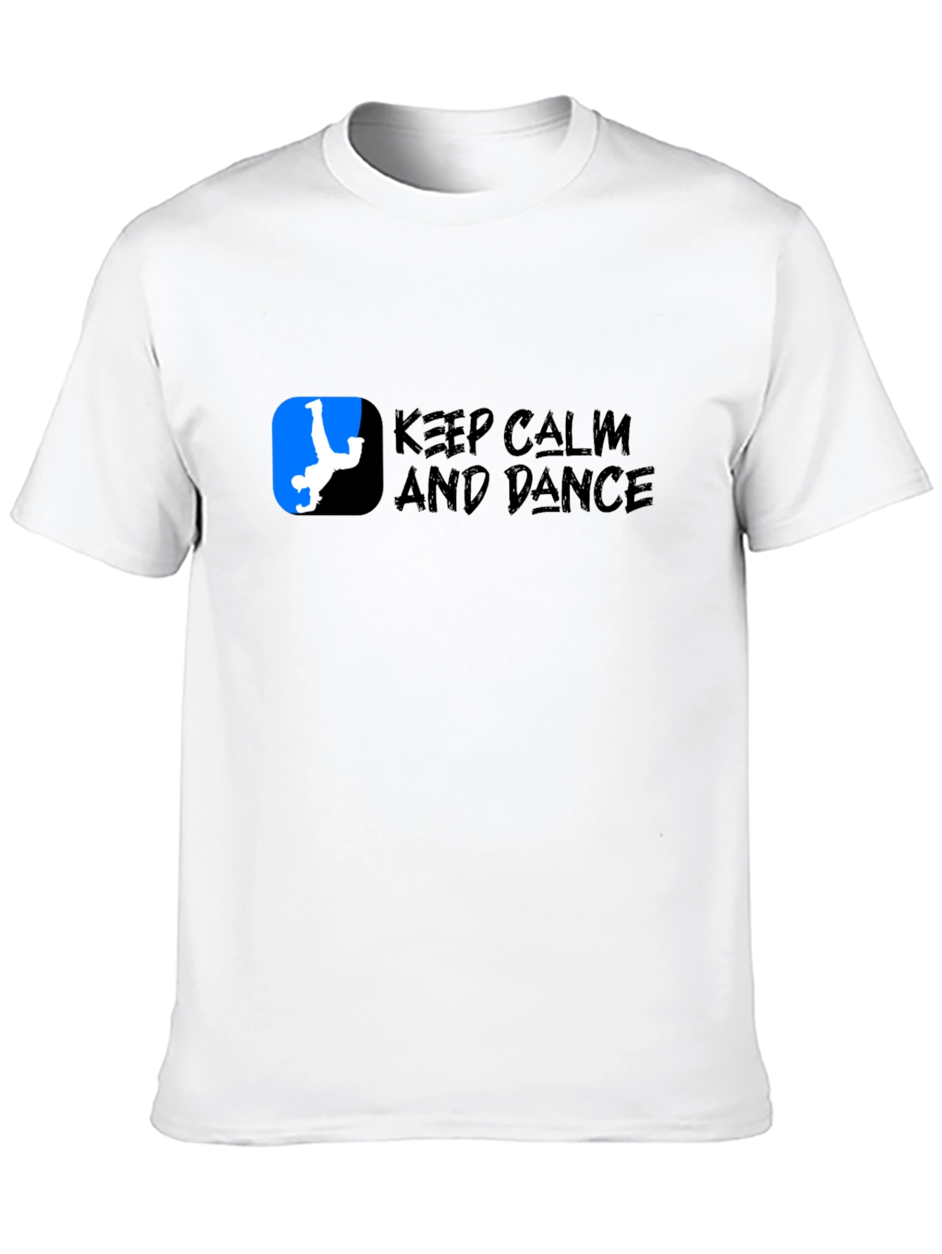 Keep Calm and Dance Black T-Shirt