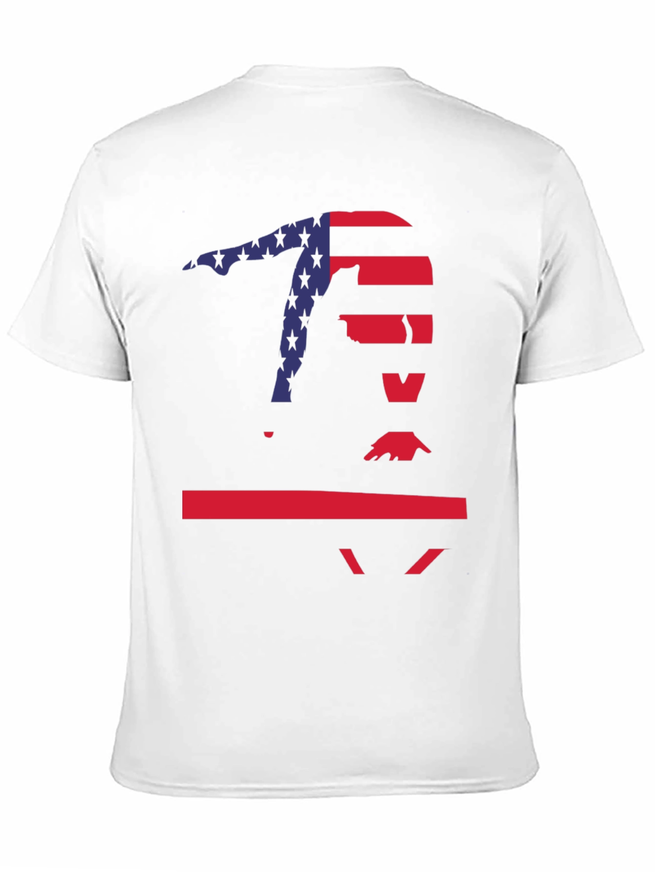 Gymnast USA Flag T-Shirt