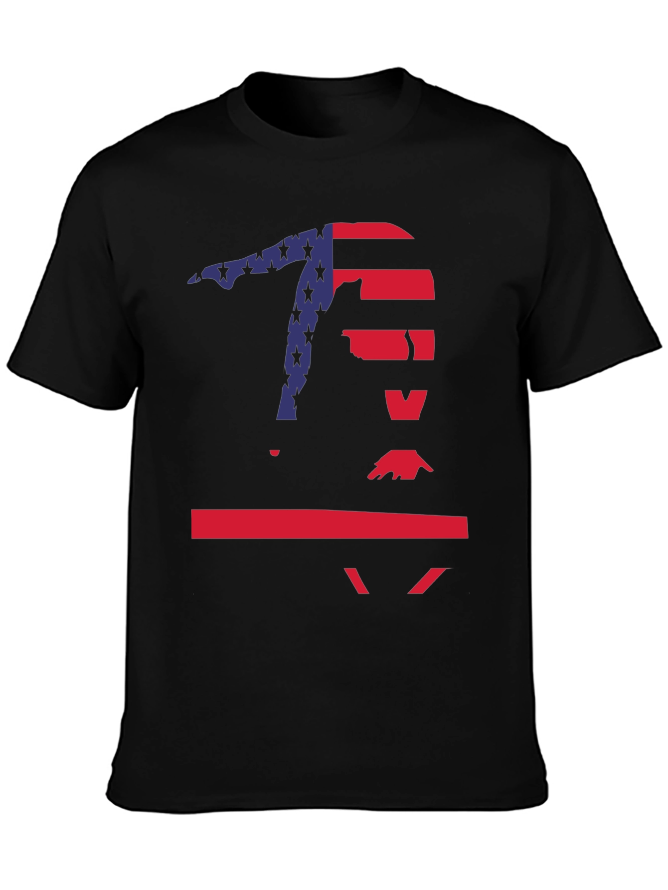 Gymnast USA Flag T-Shirt