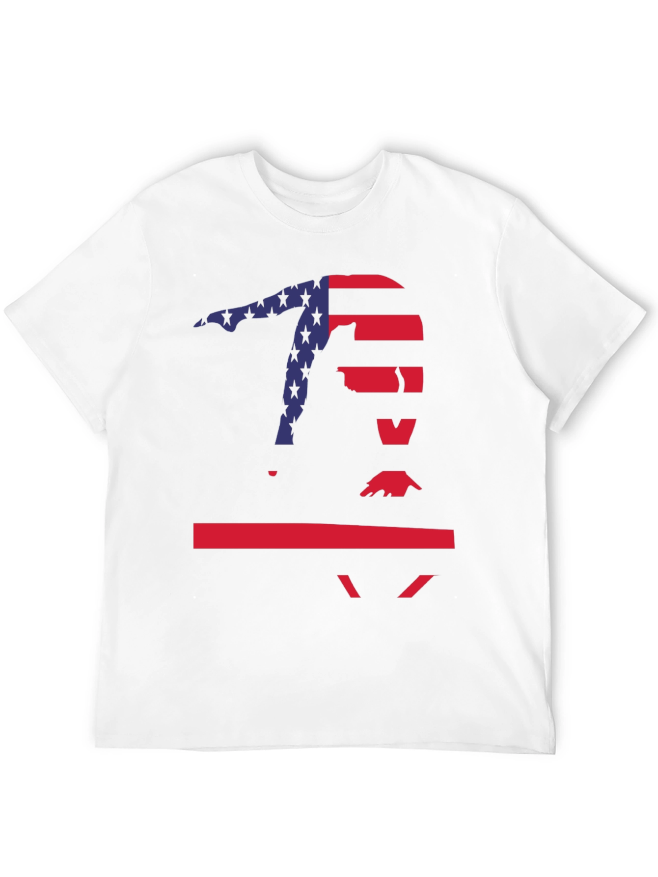 Gymnast USA Flag T-Shirt