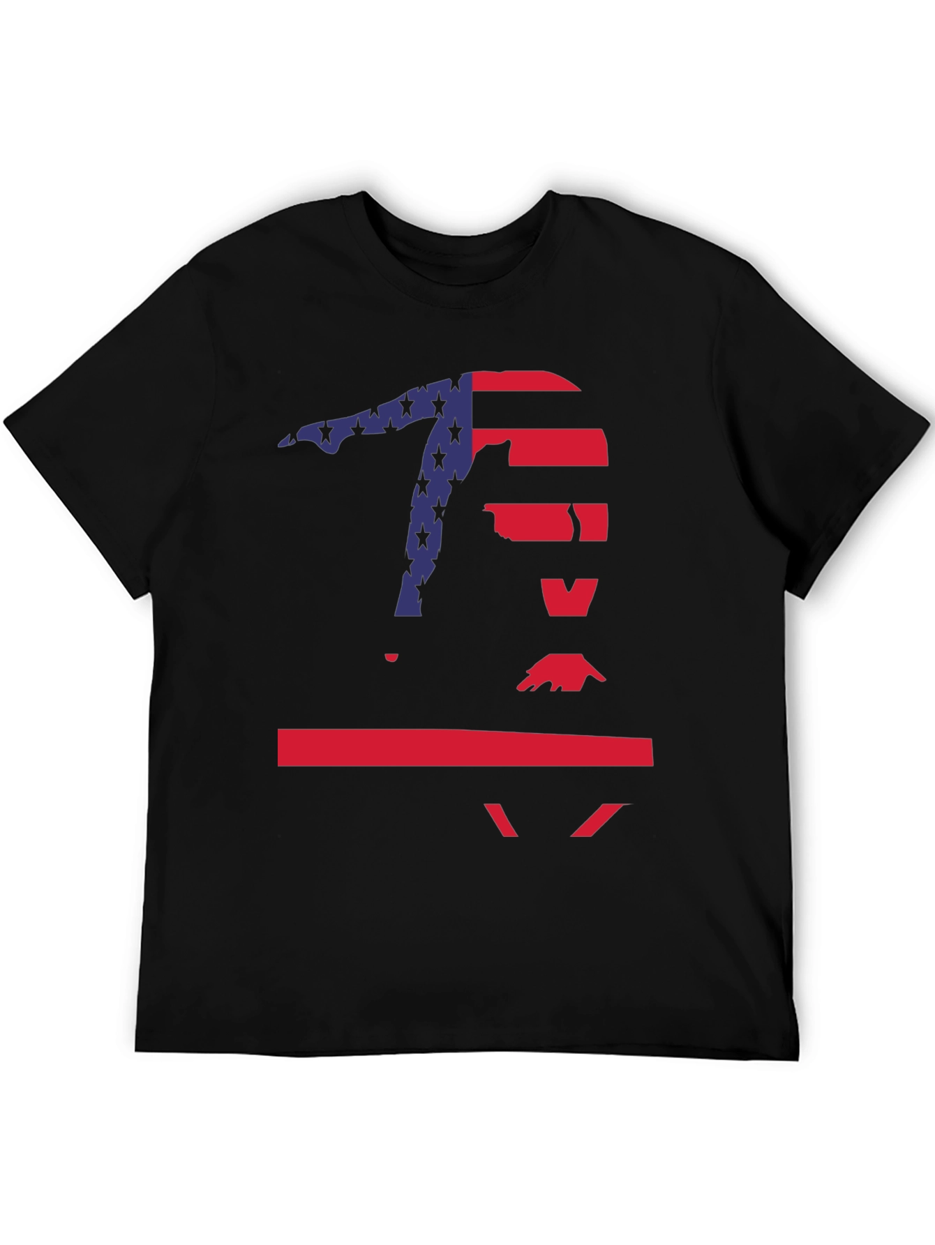 Gymnast USA Flag T-Shirt
