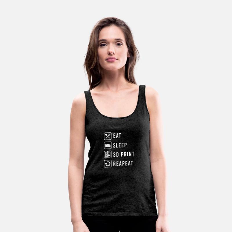 Eat Sleep 3D Print Repeat 3D Printing - Gift Idea