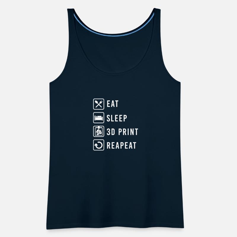 Eat Sleep 3D Print Repeat 3D Printing - Gift Idea