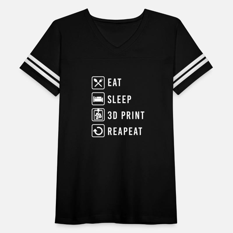 Eat Sleep 3D Print Repeat 3D Printing - Gift Idea