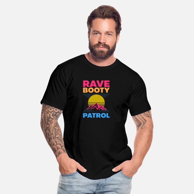 EDM Rave Techno 80s Rave Booty Patrol