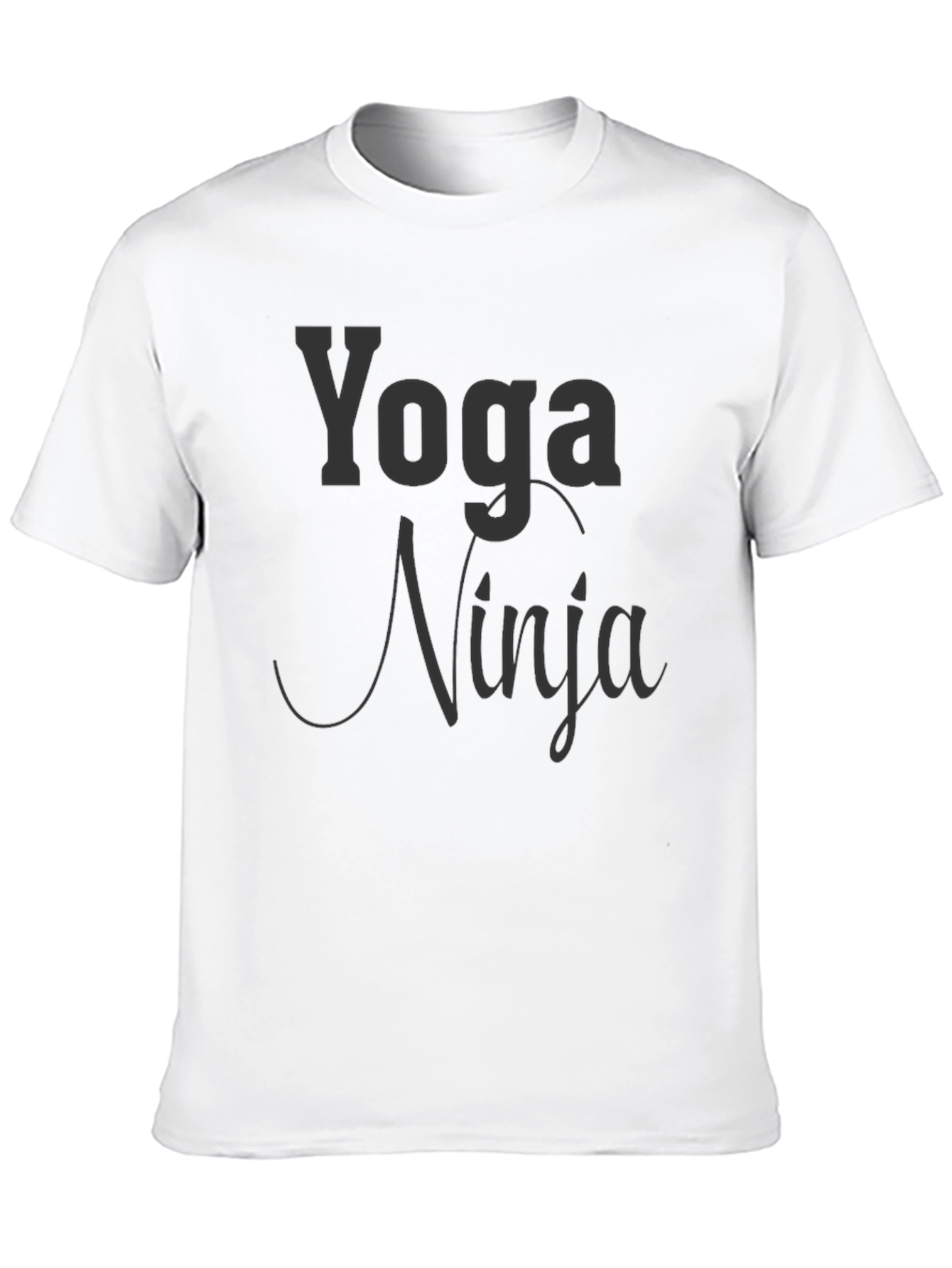 Yoga Ninja T-Shirt - Black Graphic Tee