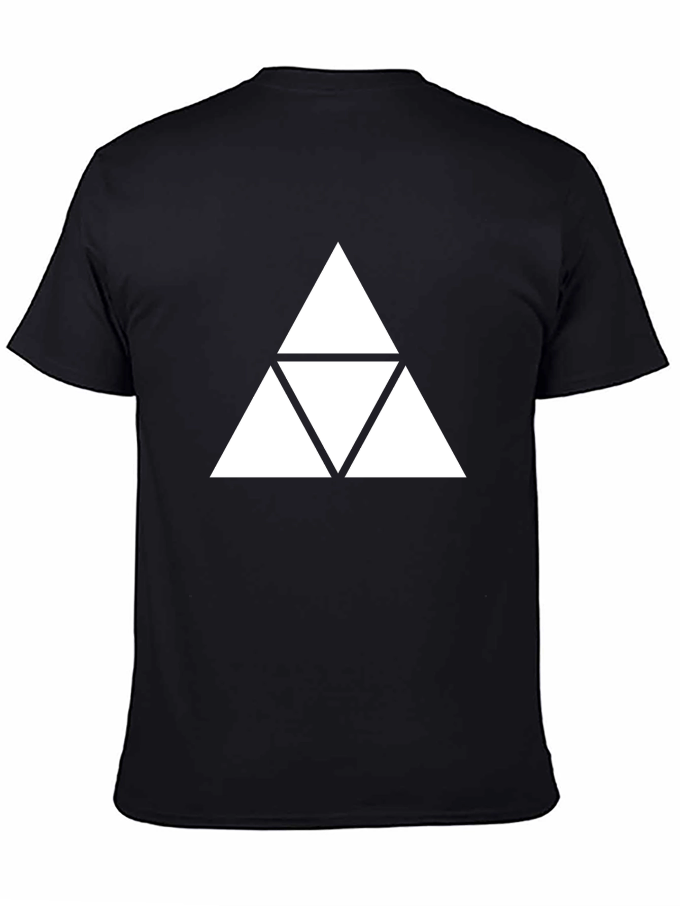 Triforce Graphic Tee - Black Zelda Inspired Shirt