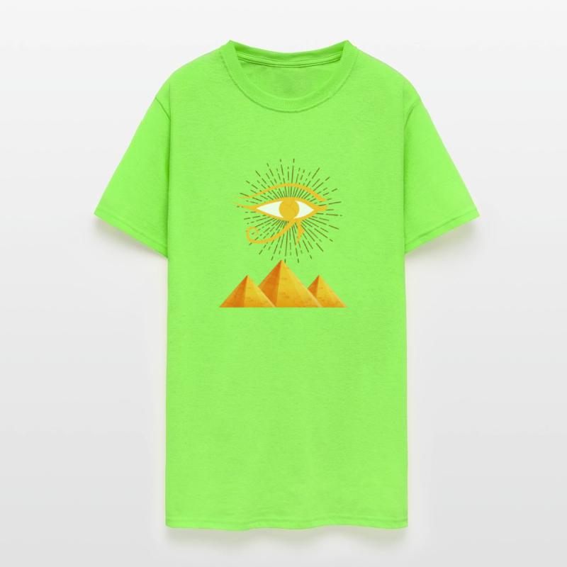 Egypt Pyramids Eye Of RA Hieroglyph