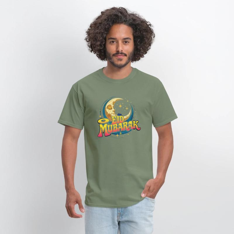 Eid Mubarak Celebration T-Shirt – Festive & Joyful