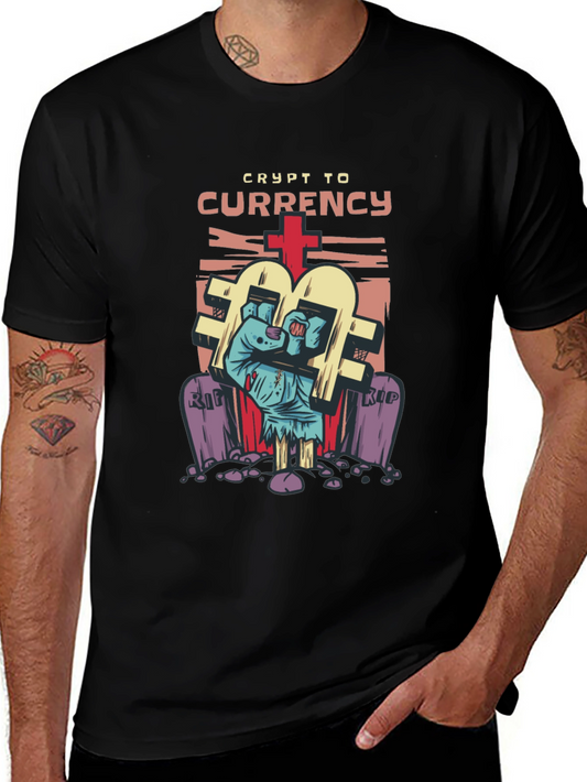 Crypto Currency T-Shirt - Zombie Hand