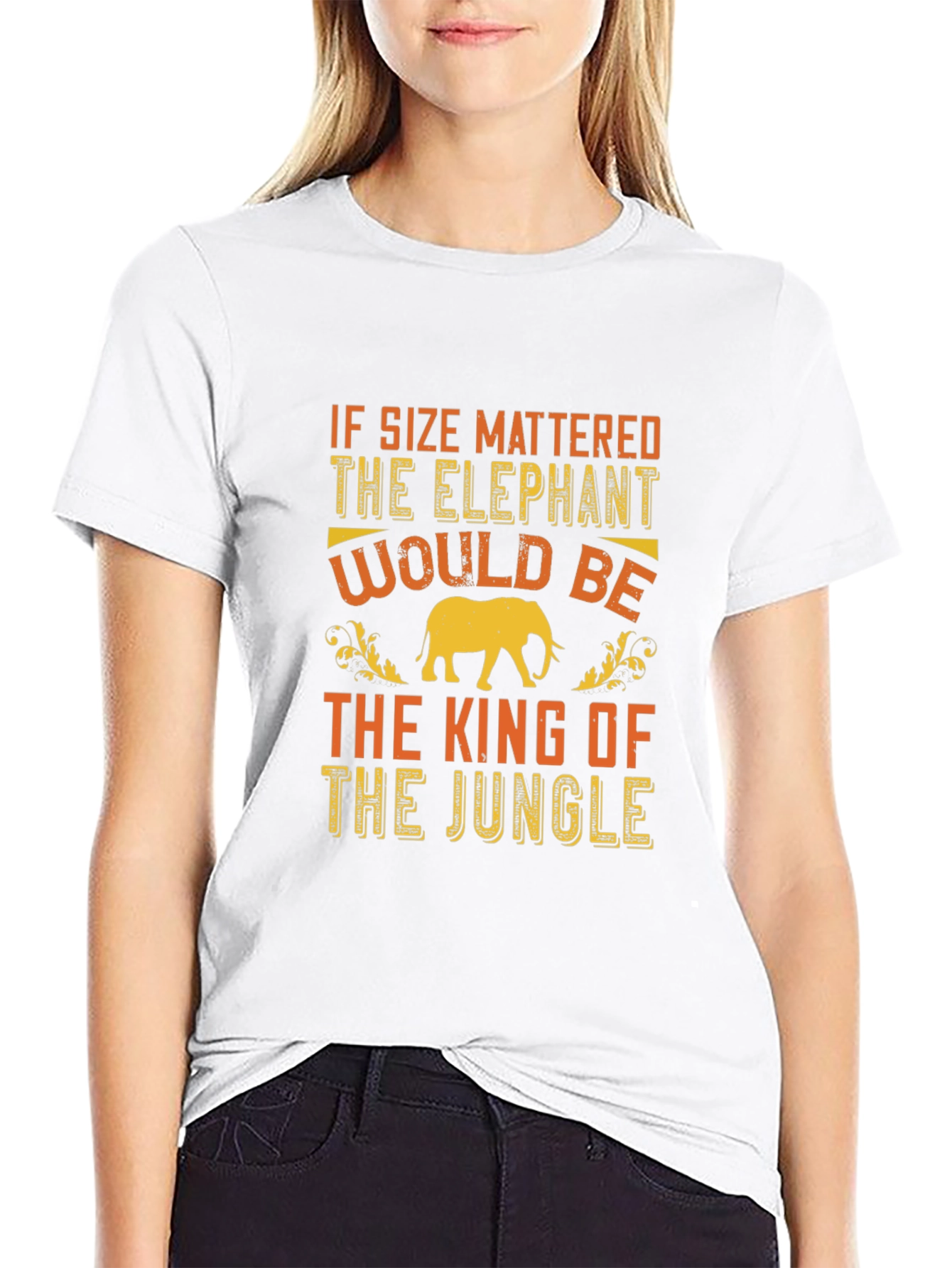 Elephant King of the Jungle T-Shirt