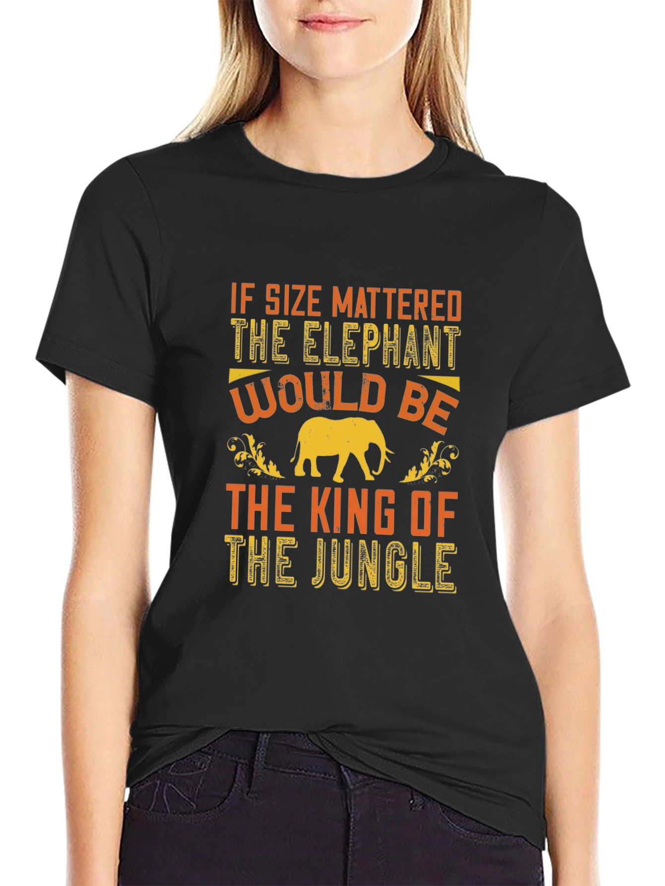 Elephant King of the Jungle T-Shirt