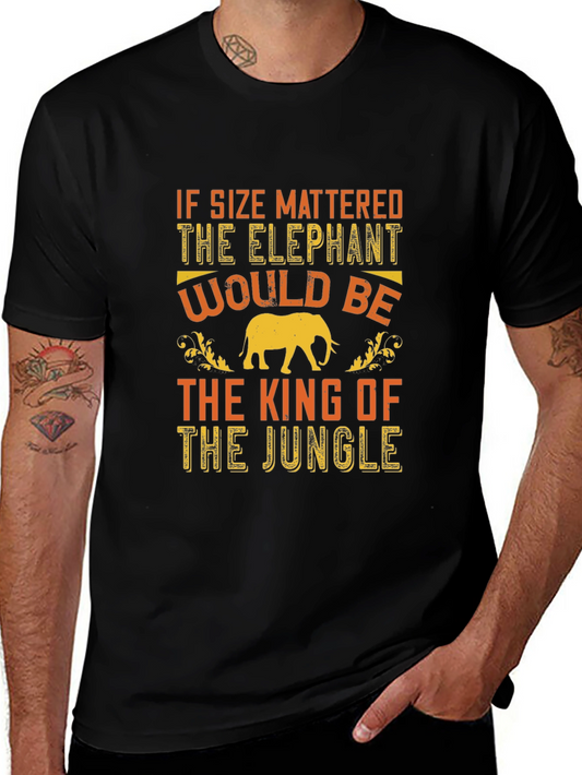 Elephant King of the Jungle T-Shirt