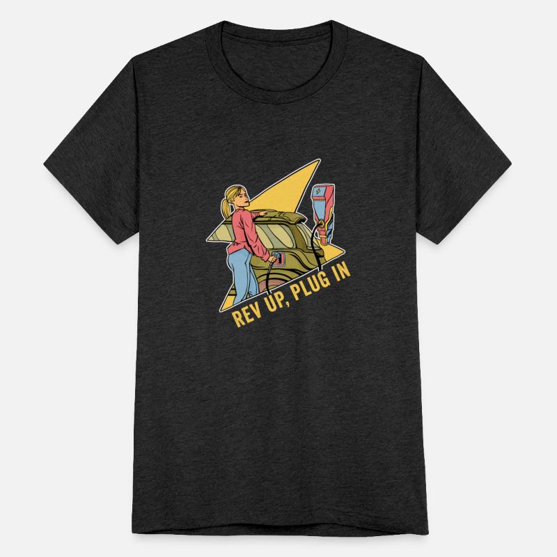 Electric Vehicle Electric Car Rev Up Plug In