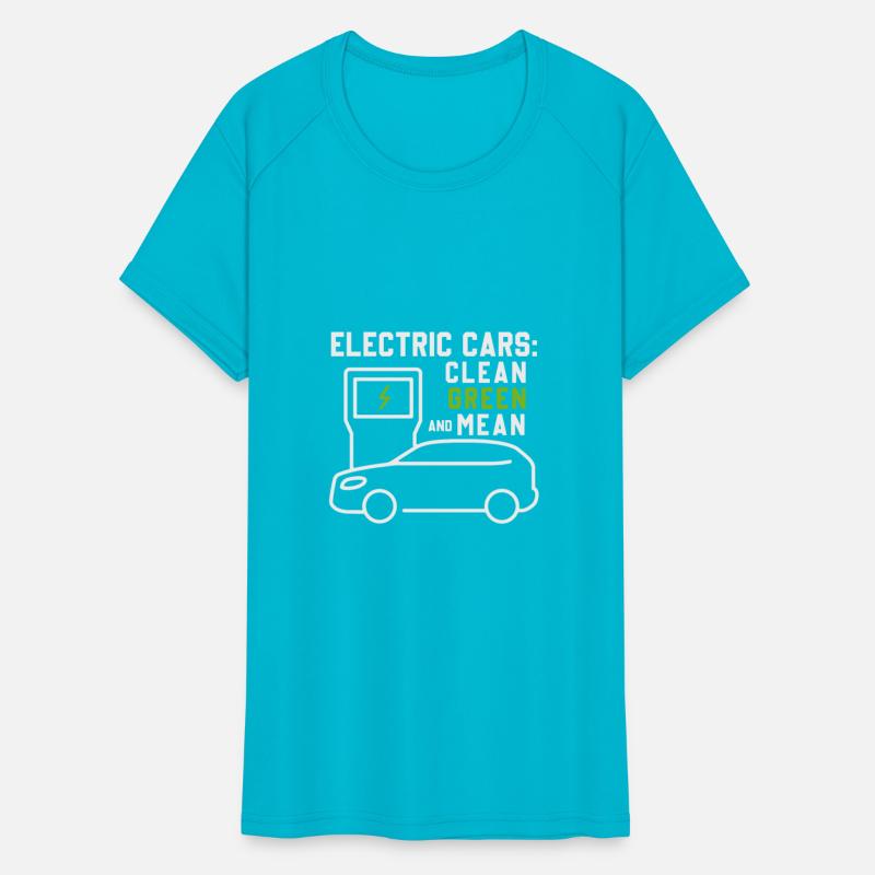 Electric Vehicle Electric Cars Clean Green & Mean