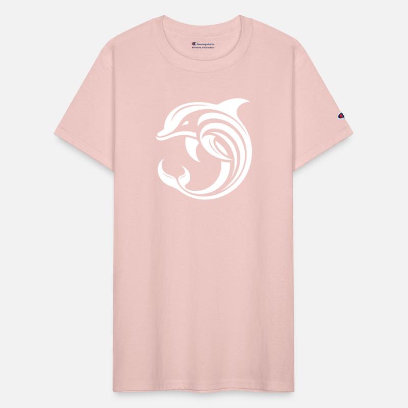 Elegant Dolphin Jump With Stylized Design
