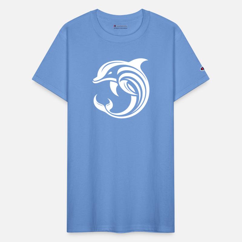 Elegant Dolphin Jump With Stylized Design