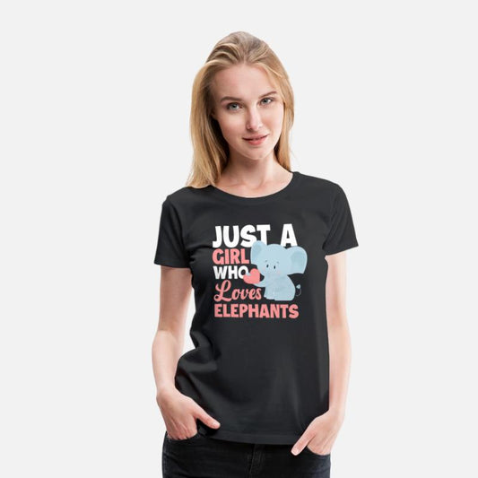 Elephant Girl Animals