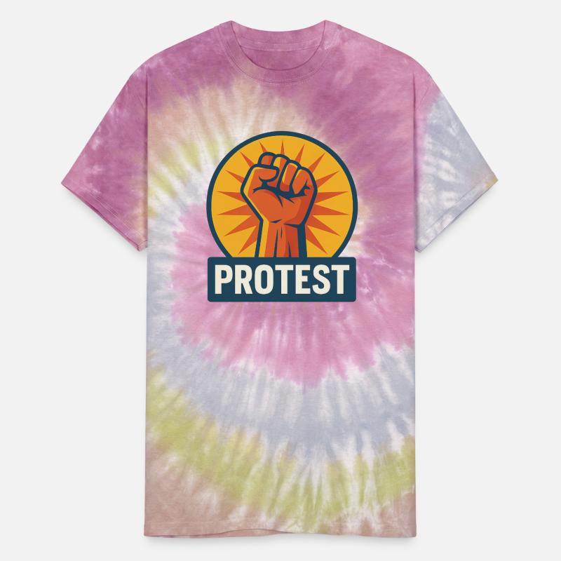 Empowering Protest Fist Badge
