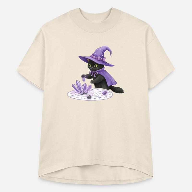 Enchanted Black Cat in Mystic Potion