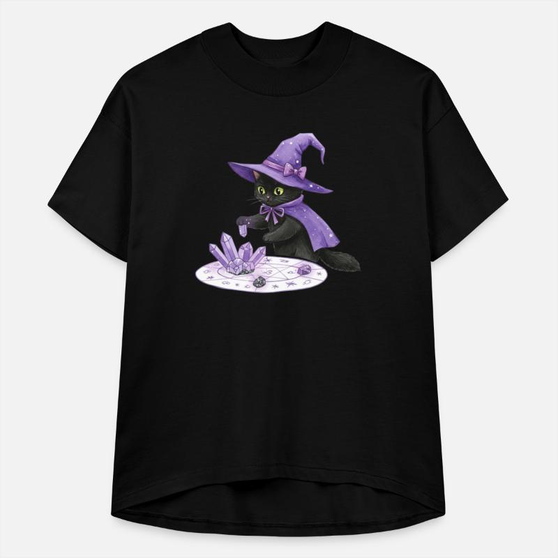 Enchanted Black Cat in Mystic Potion