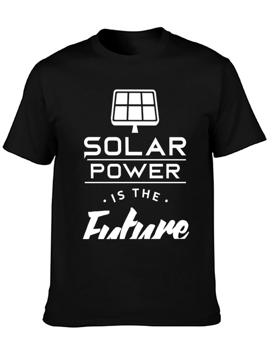 Solar Power Future T-Shirt - Eco-Friendly Design