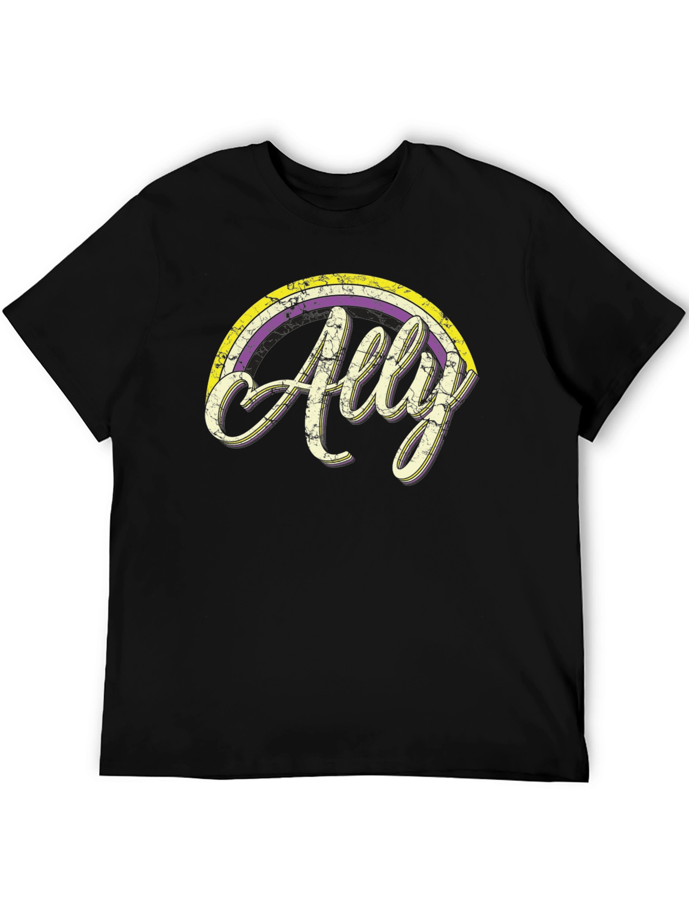 Ally Rainbow Graphic Tee