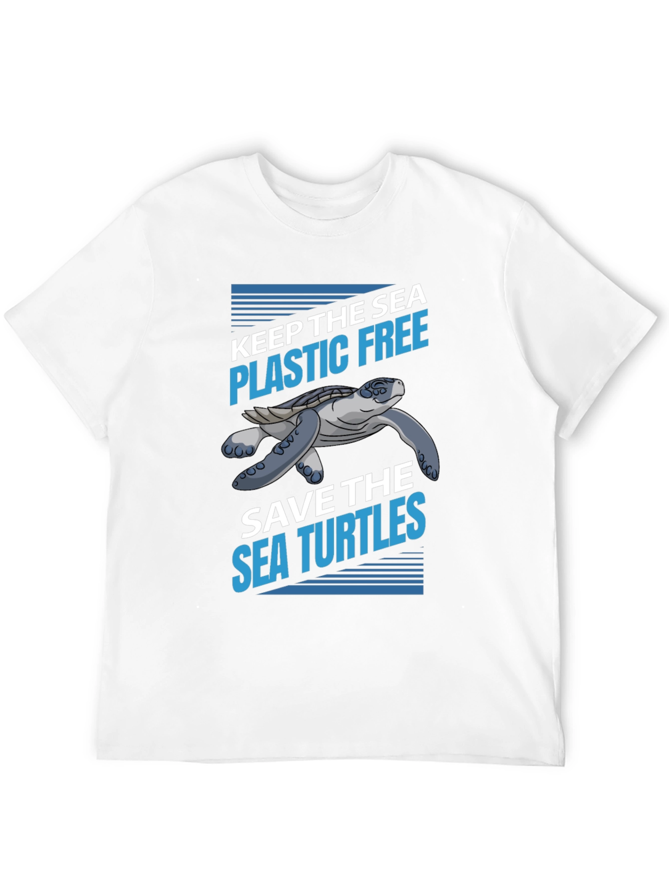 Keep the Sea Plastic Free Save Sea Turtles T-Shirt