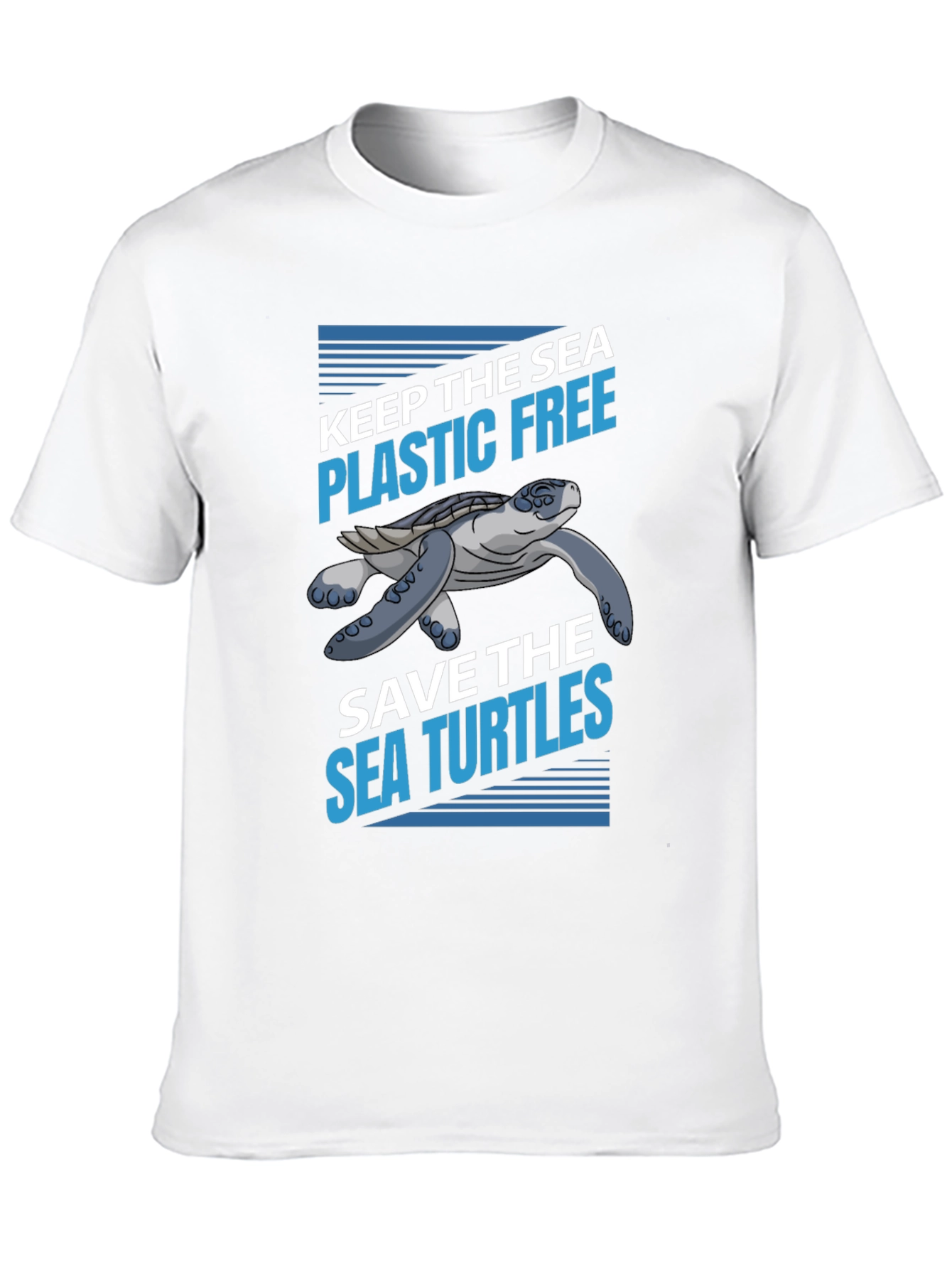 Keep the Sea Plastic Free Save Sea Turtles T-Shirt