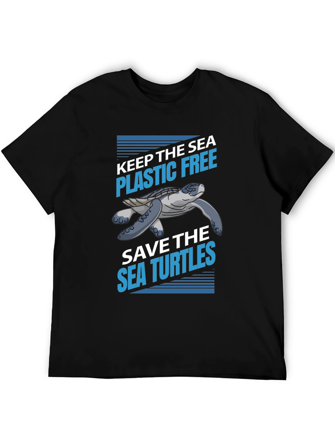 Keep the Sea Plastic Free Save Sea Turtles T-Shirt