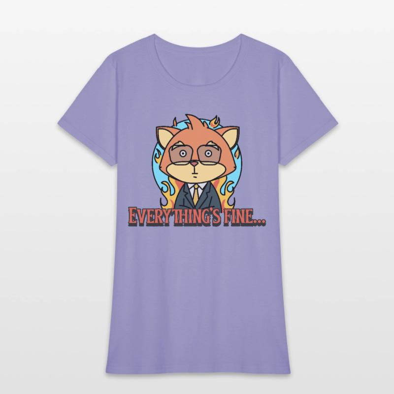 Everything’s Fine – Funny Office Humor T-shirt