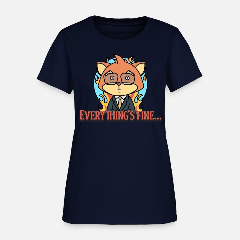 Everything’s Fine – Funny Office Humor T-shirt