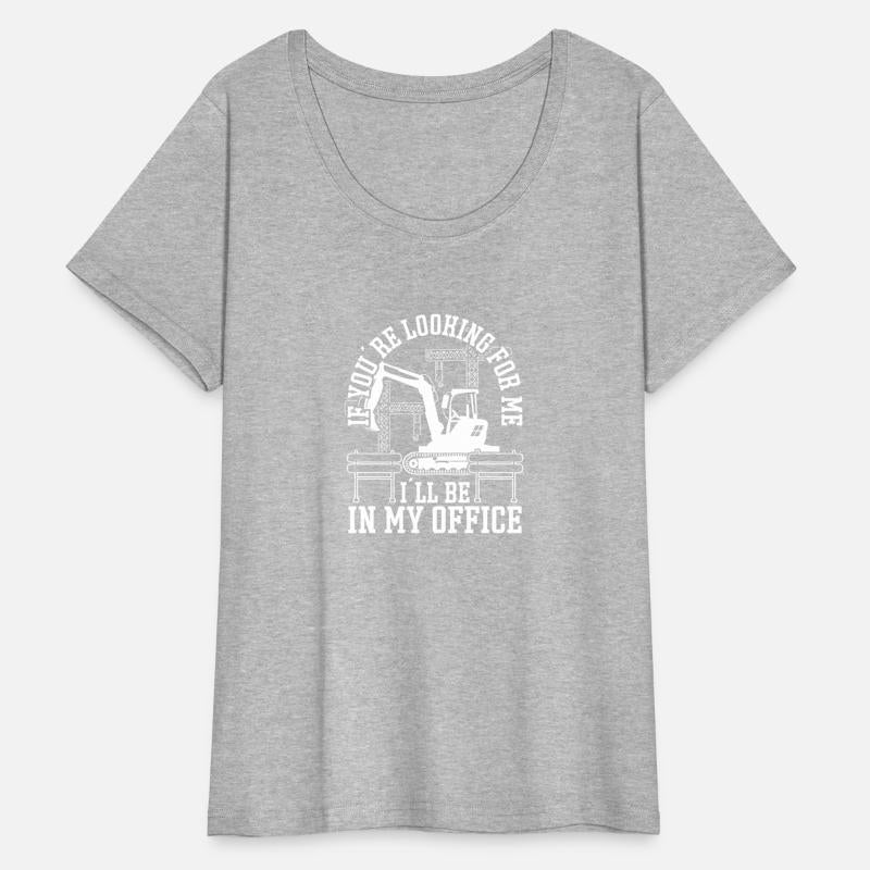 Excavator driver in my office excavator operator