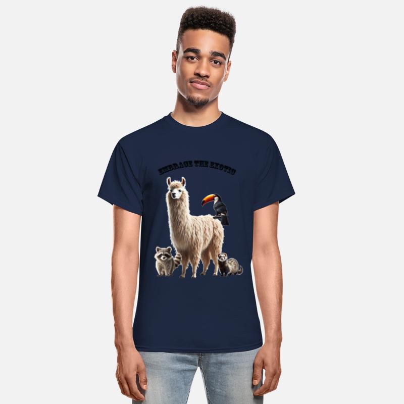 Exotic Pet Lover LLama, Raccoon, Ferret, & Toucan