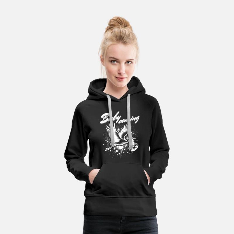 Expectant Mother Stork Brings The Beautiful News