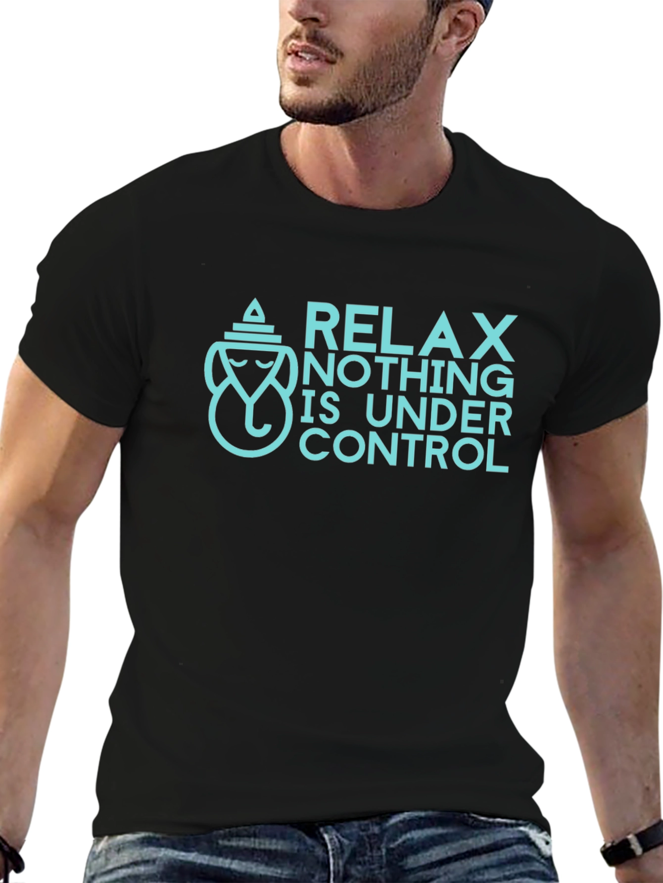 Relax Nothing Is Under Control Graphic Tee